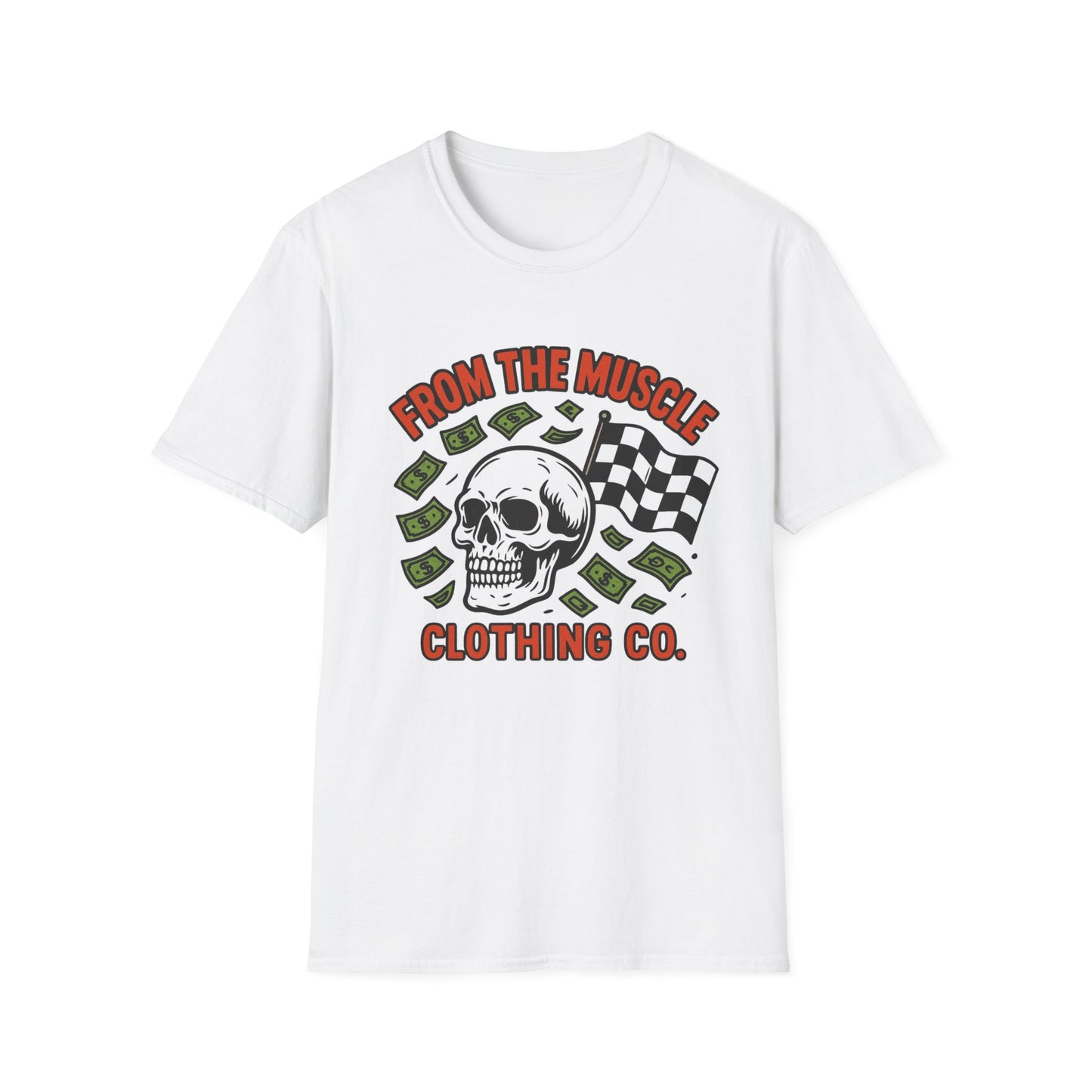 Rebellious Skull Graphic T-Shirt - From The Muscle Clothing Co.