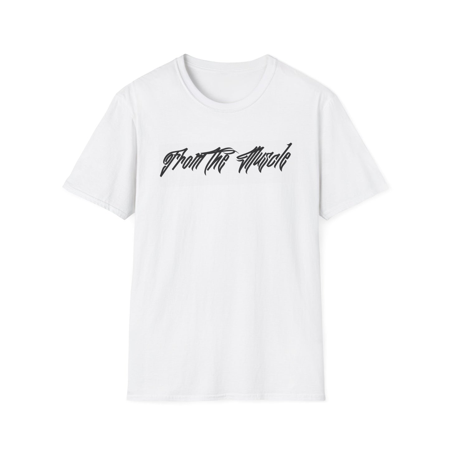 SIGNATURE FROM THE MUSCLE VARSITY T SHIRT